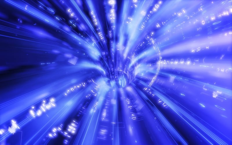 Wormhole Dimensional Portal